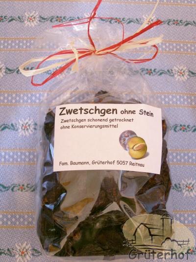 Zwetschgen ohne Stein