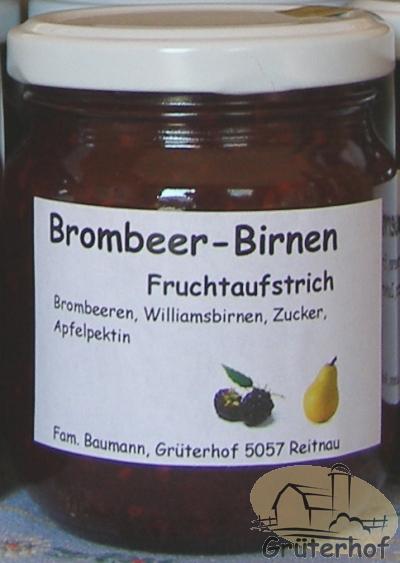 Brombeerkonfitüre